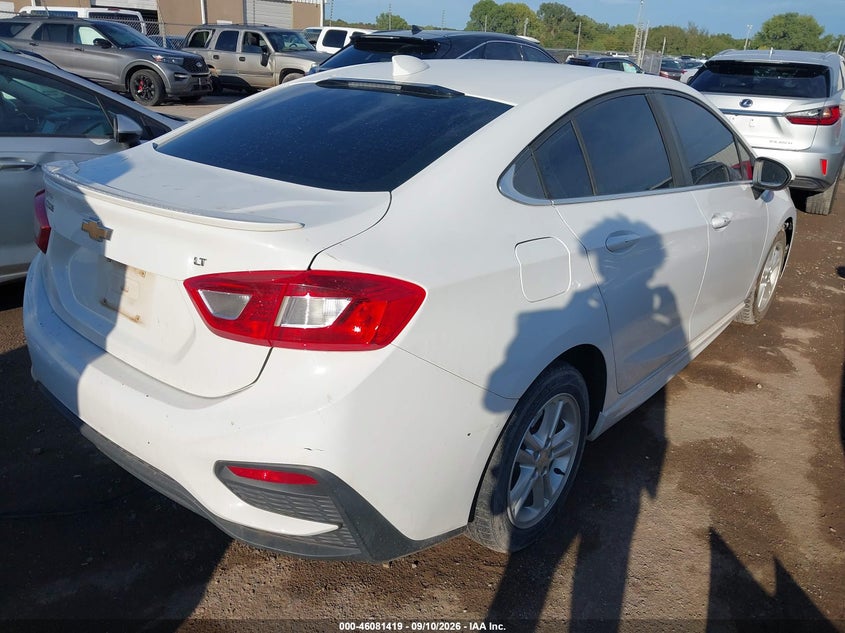 Vin: 1g1be5sm2g7293420, lot: 46580966, chevrolet cruze lt auto 20164