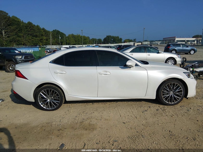 LEXUS IS 200T 2017 VIN JTHBA1D23H5043879