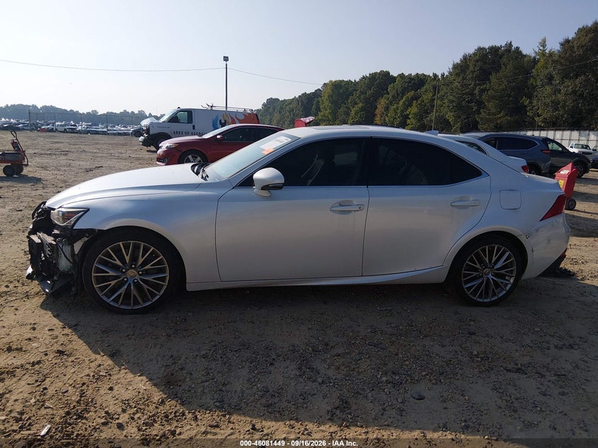 LEXUS IS 200T 2017 VIN JTHBA1D23H5043879