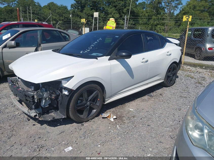 Vin: 3n1ab8dv8py274388, lot: 46581002, nissan sentra sr xtronic cvt 20232
