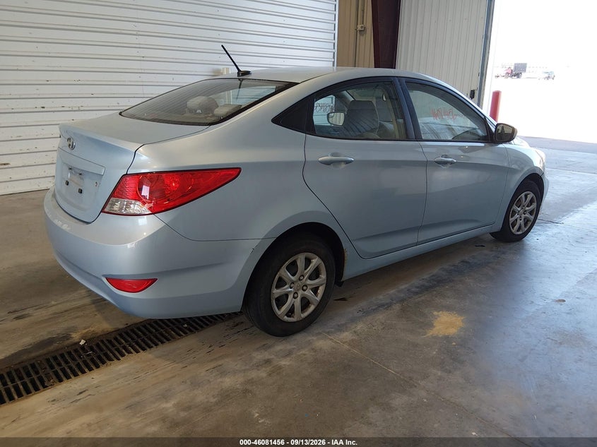 2014 HYUNDAI ACCENT auction photo 4