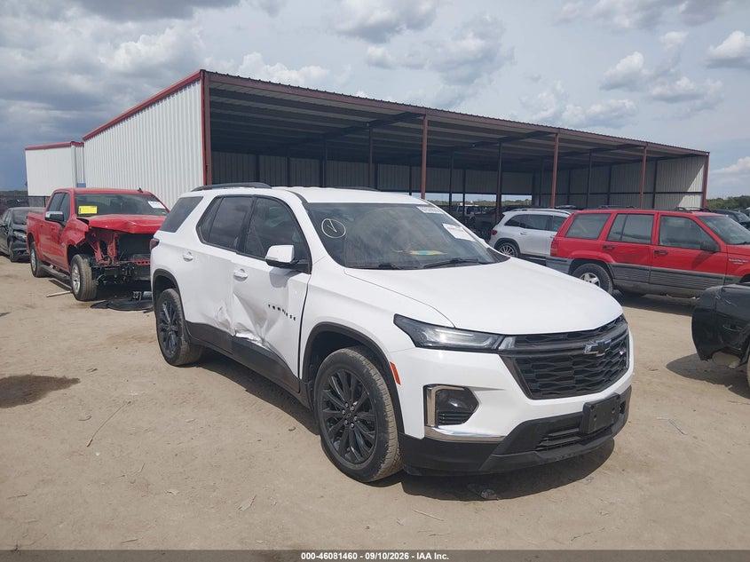 Vin: 1gnerjkw9pj335983, lot: 46581006, chevrolet traverse rs 20231