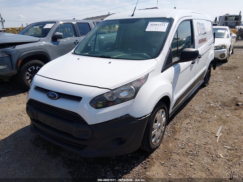 Vin: nm0ls7e70h1308049, lot: 46581058, ford transit connect xl 20172