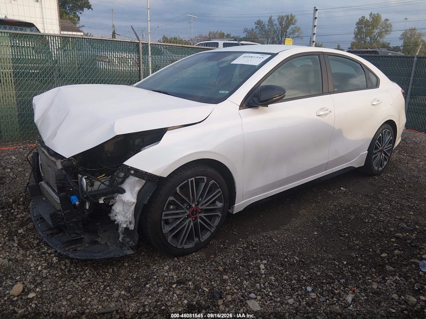 Vin: 3kpf44ac5ne477195, lot: 46581092, kia forte gt 20222