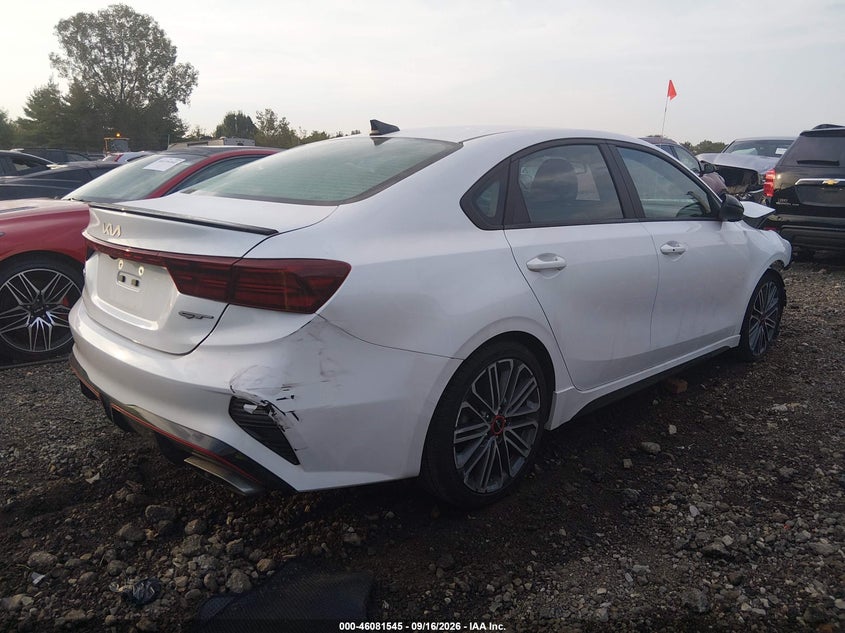 Vin: 3kpf44ac5ne477195, lot: 46581092, kia forte gt 20224