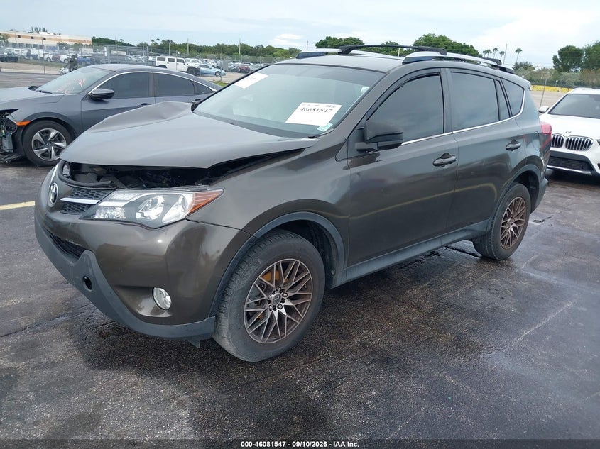 Vin: jtmzfrev6fd043273, lot: 46581094, toyota rav4 le 20152