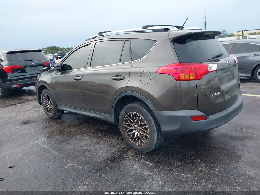 Vin: jtmzfrev6fd043273, lot: 46581094, toyota rav4 le 20153