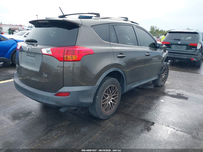 Vin: jtmzfrev6fd043273, lot: 46581094, toyota rav4 le 20154