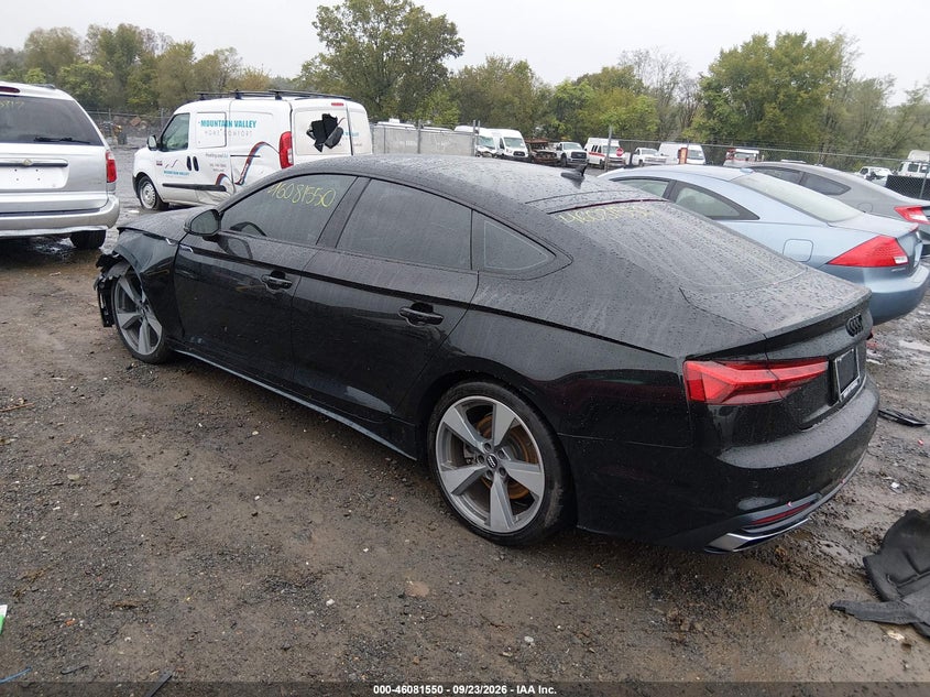 Vin: waucncf51la002466, lot: 46581097, audi a5 sportback premium plus 45 tfsi quattro s tronic 20203