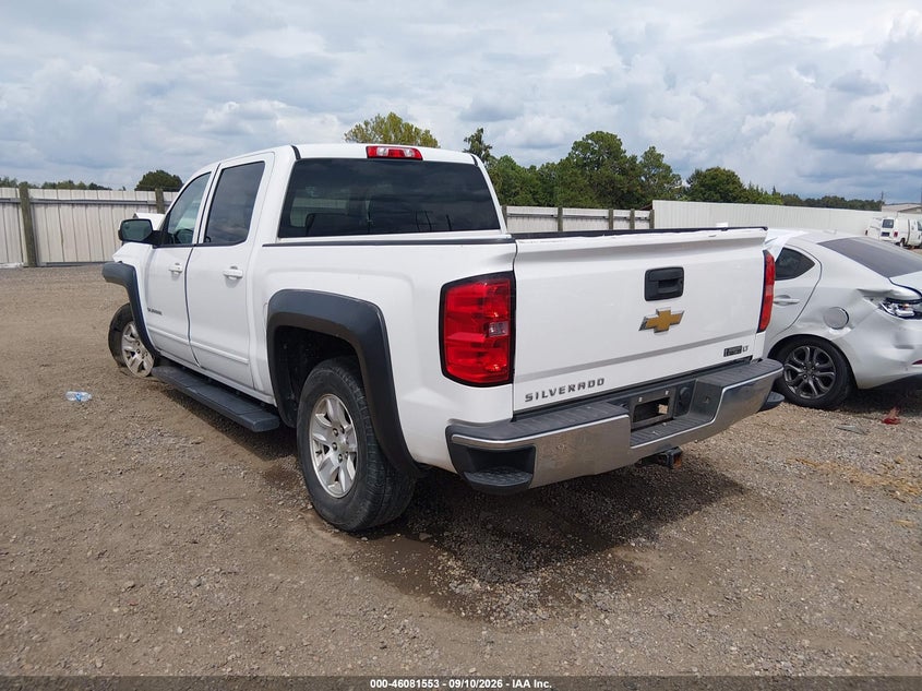 Vin: 3gcpcrec3fg131277, lot: 46581100, chevrolet silverado 1500 1lt 20153