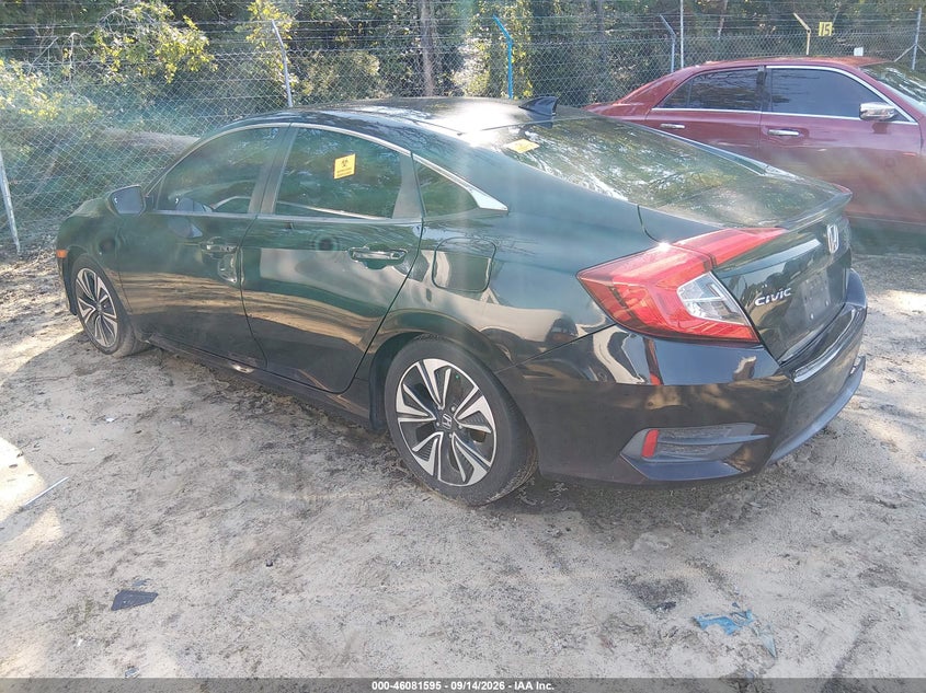 Vin: 19xfc1f73ge003553, lot: 46581142, honda civic ex-l 20163