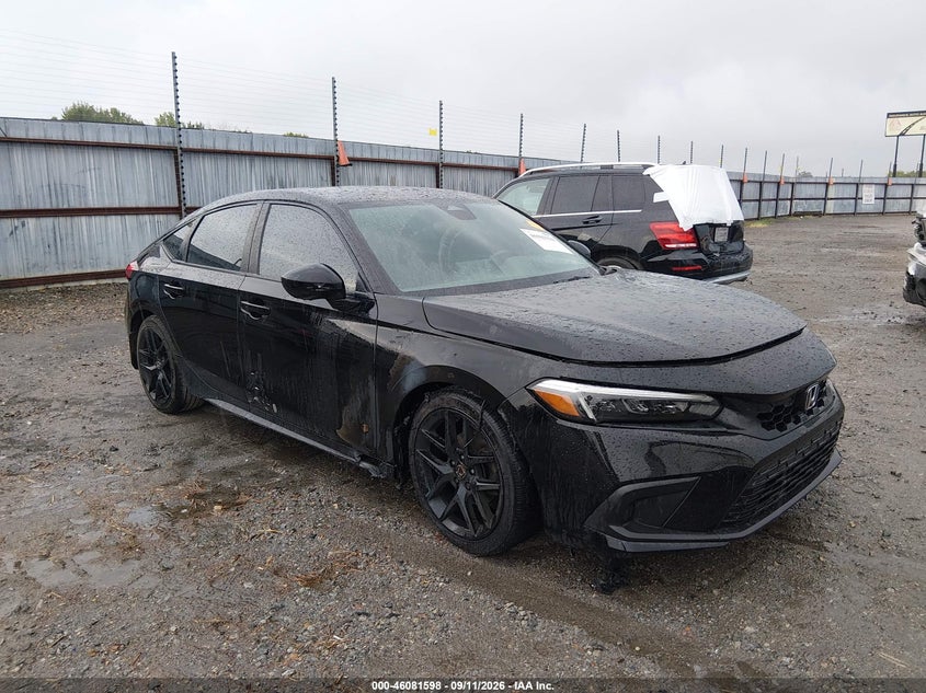 Vin: 19xfl2h87ne002351, lot: 46581144, honda civic sport 2022 img_1