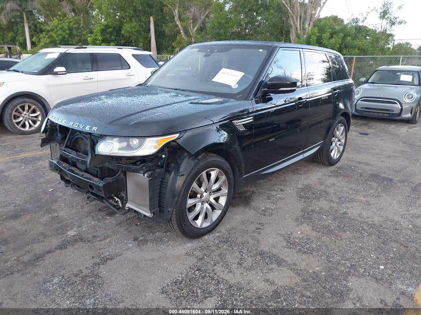 Vin: salwr2fv7ha154363, lot: 46581151, land rover range rover sport hse 20172