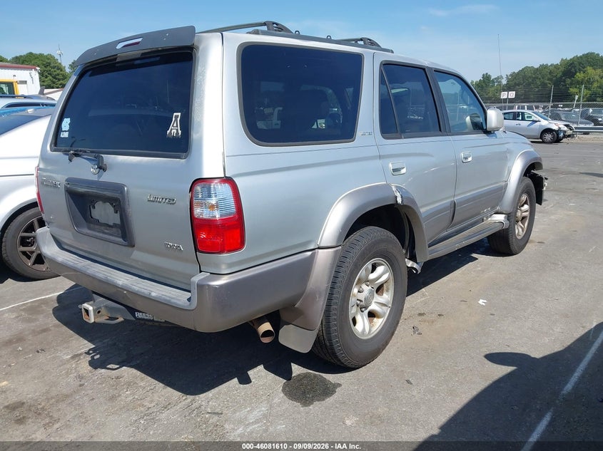 TOYOTA 4RUNNER 2001 VIN JT3GN87R810197752