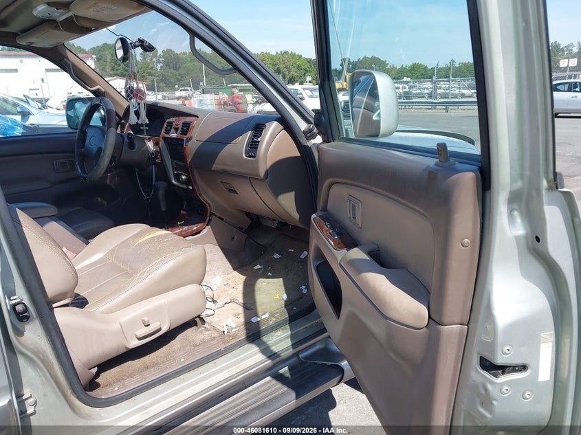 TOYOTA 4RUNNER 2001 VIN JT3GN87R810197752