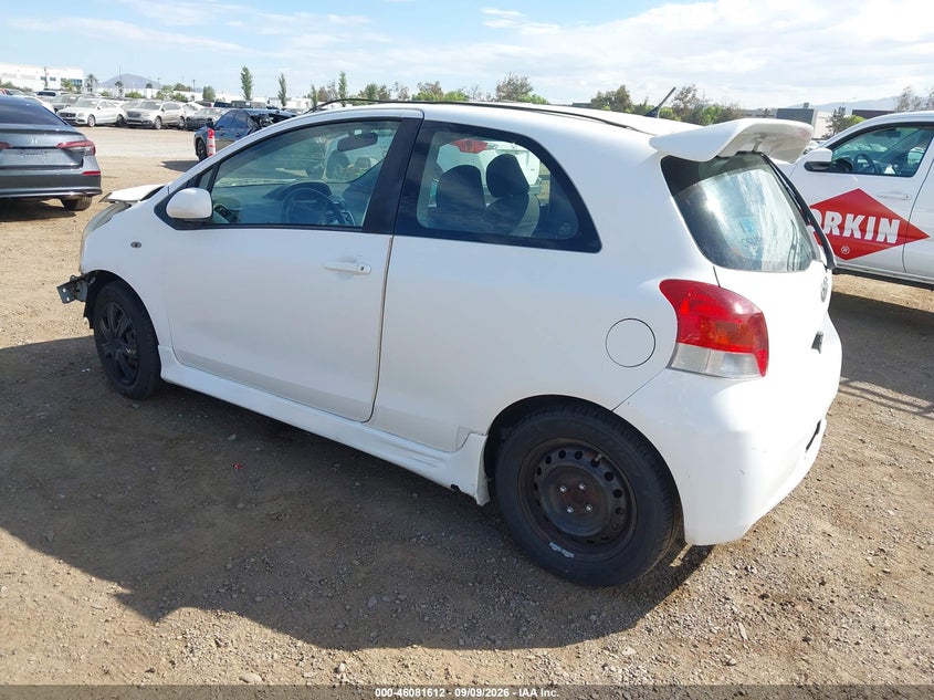 TOYOTA YARIS 2009 VIN JTDJT903295227930