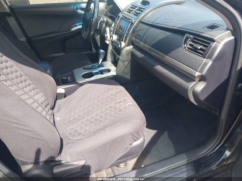 2012 TOYOTA CAMRY auction photo 5