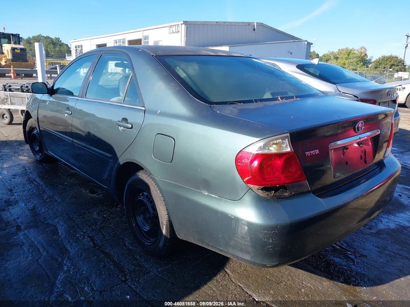 TOYOTA CAMRY 2006 VIN 4T1BE32K76U134057