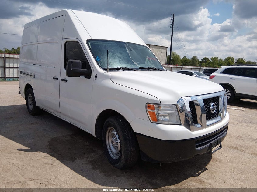 Vin: 1n6bf0lx4dn111284, lot: 46581210, nissan nv cargo nv2500 hd s v6 20131