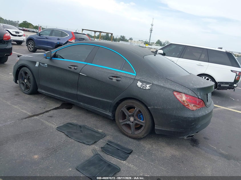 Vin: wddsj4gbxen159726, lot: 46581220, mercedes-benz cla 250 4matic 20143