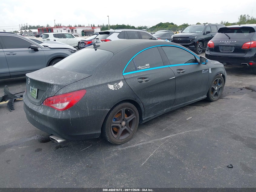 Vin: wddsj4gbxen159726, lot: 46581220, mercedes-benz cla 250 4matic 20144