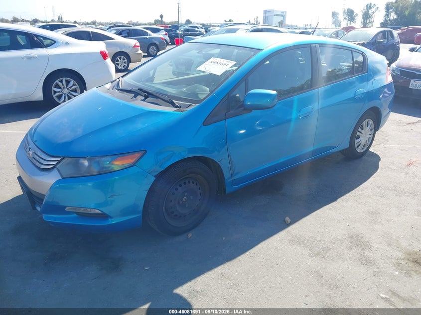 2010 HONDA INSIGHT auction photo 2