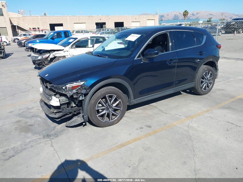 2018 Mazda CX-5, Удар спереди, IAAI, VIN JM3KFBDM2J0476100 — фото 2