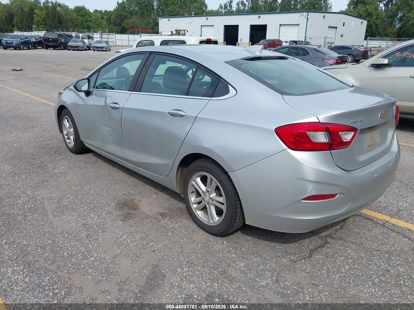 Vin: 1g1be5sm0j7125606, lot: 46581329, chevrolet cruze lt auto 20183