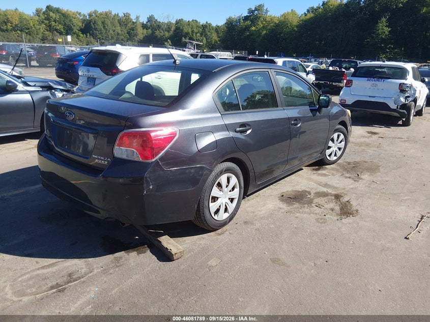Vin: jf1gjaa65ch025590, lot: 46581337, subaru impreza 2.0i 20124