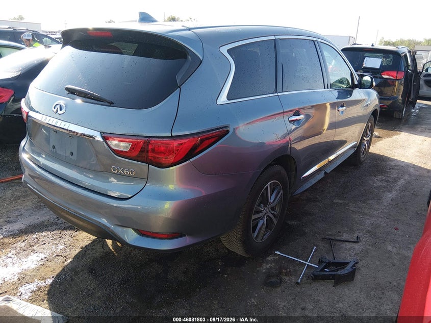 Vin: 5n1al0mm8gc512800, lot: 46581350, infiniti qx60 20164