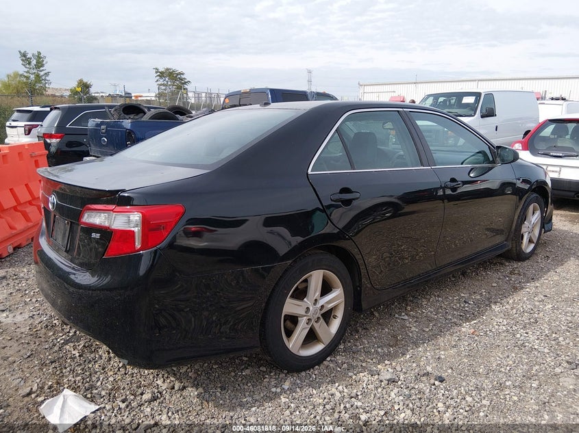 2012 TOYOTA CAMRY auction photo 4