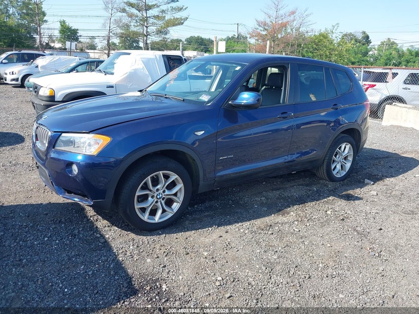 BMW X3 2012 VIN 5UXWX7C51CL737845