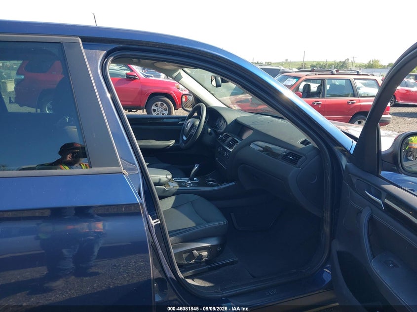 BMW X3 2012 VIN 5UXWX7C51CL737845