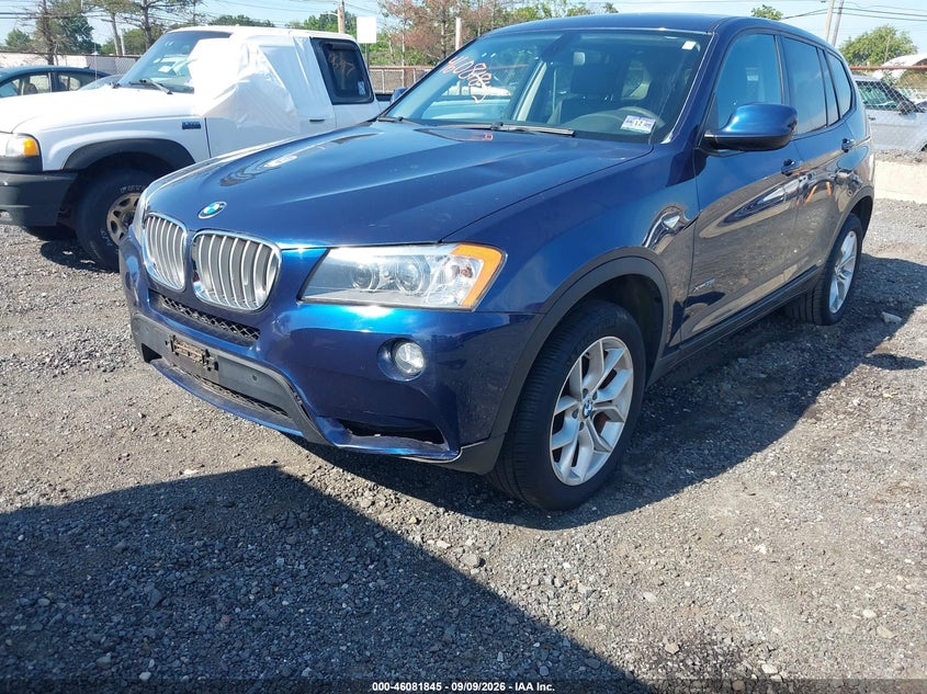 BMW X3 2012 VIN 5UXWX7C51CL737845