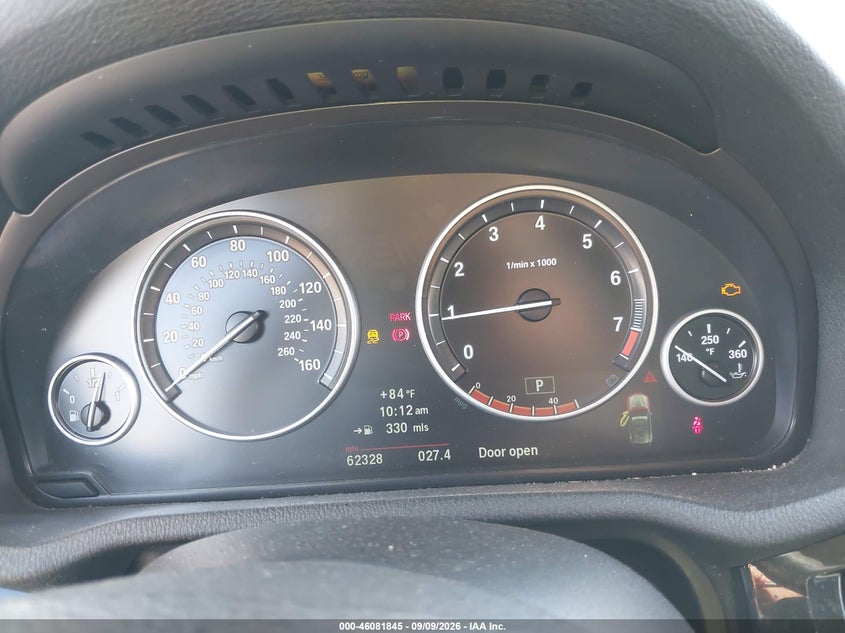 BMW X3 2012 VIN 5UXWX7C51CL737845