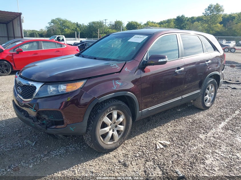 Vin: 5xykt4a13d6312222, lot: 46581401, kia sorento lx 20132