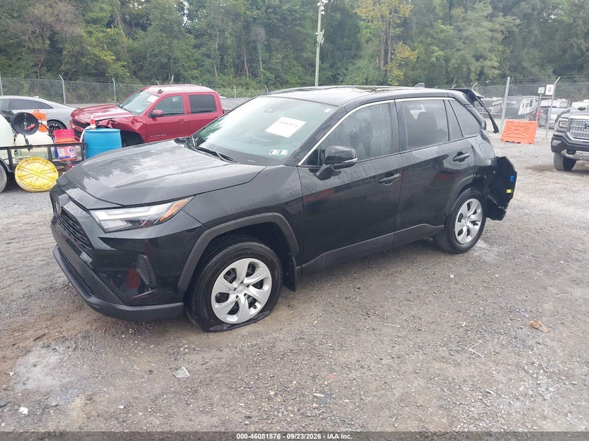 Vin: 2t3g1rfv7sw534730, lot: 46581423, toyota rav4 le 20252