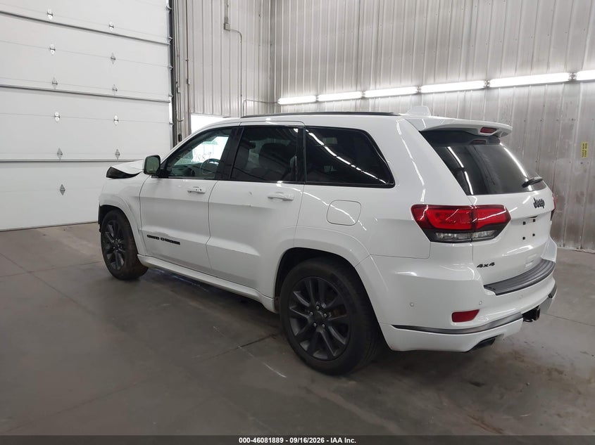 Vin: 1c4rjfcg9jc178375, lot: 46581436, jeep grand cherokee high altitude 4x4 20183