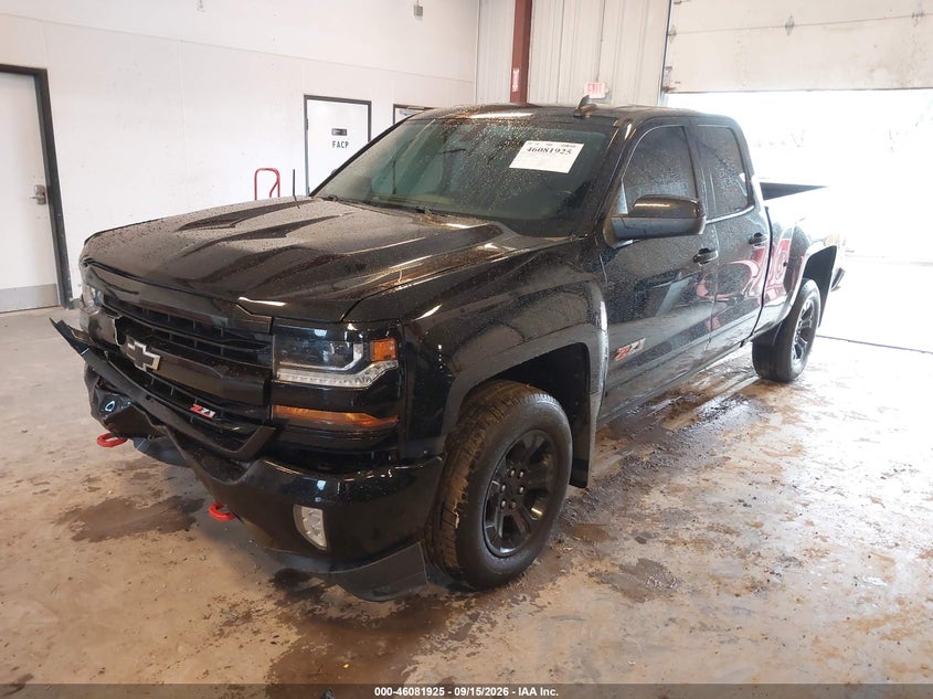 Vin: 1gcvkrec3jz309367, lot: 46581472, chevrolet silverado 1500 2lt 20182