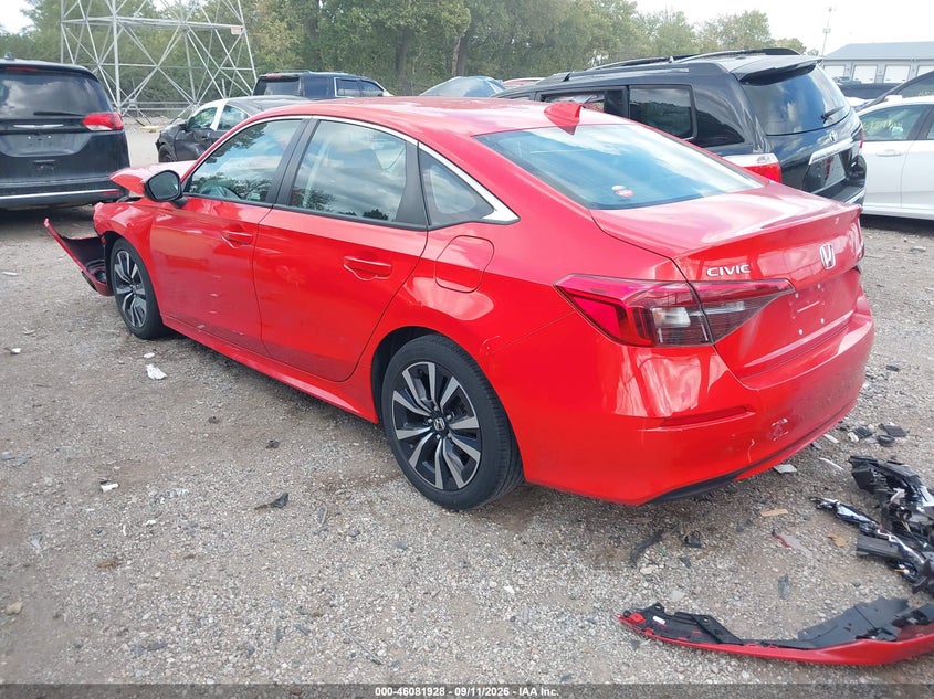 Vin: 2hgfe1f74ph300170, lot: 46581475, honda civic ex/ex w/o bsi 20233