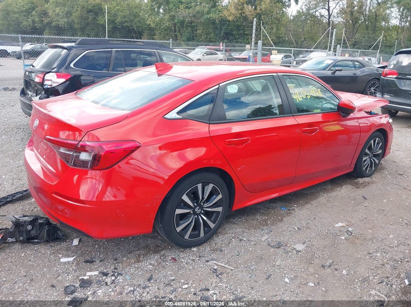 Vin: 2hgfe1f74ph300170, lot: 46581475, honda civic ex/ex w/o bsi 20234