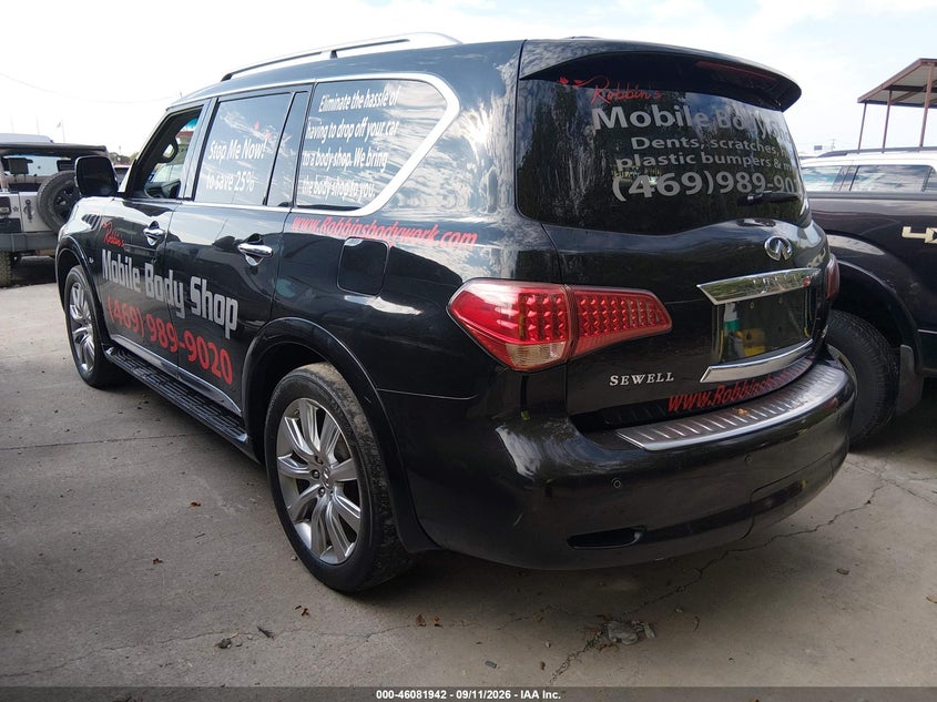 2014 INFINITI QX80 auction photo 3