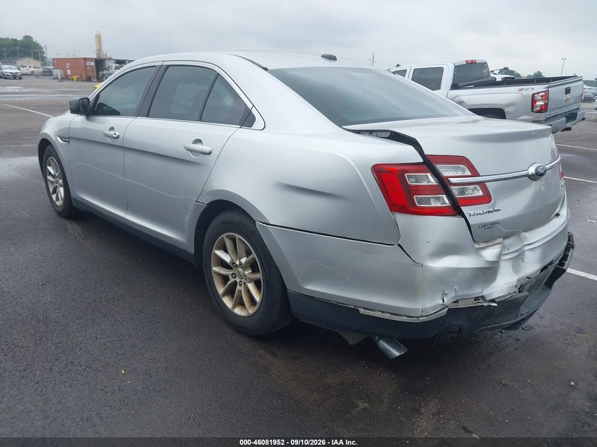Vin: 1fahp2d81fg121345, lot: 46581498, ford taurus se 20153