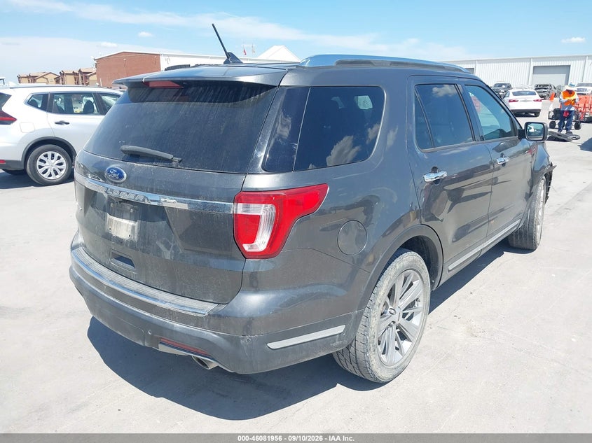 Vin: 1fm5k7f88kgb49350, lot: 46581503, ford explorer limited 20194