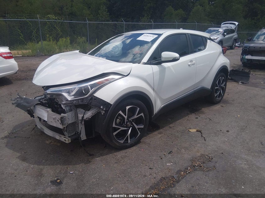 Vin: nmtkhmbx6jr013206, lot: 46581521, toyota c-hr xle 20182