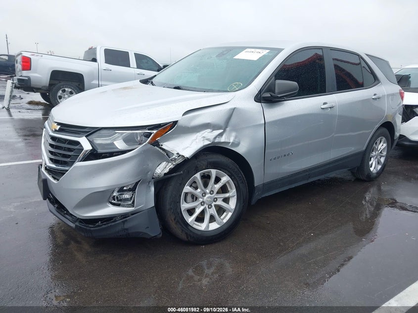 Vin: 3gnaxhev0ls654391, lot: 46581529, chevrolet equinox fwd ls 20202