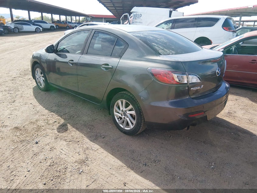 Vin: jm1bl1v85d1711911, lot: 46581545, mazda mazda3 i touring 20133