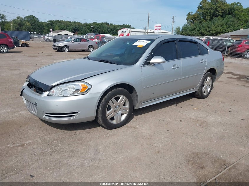 Vin: 2g1wb5e30e1162736, lot: 46581548, chevrolet impala limited lt 20142