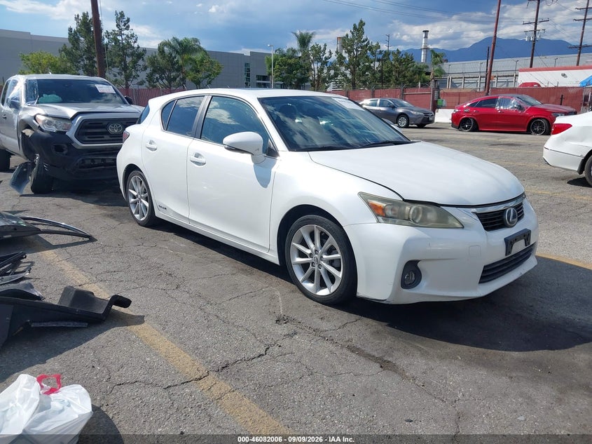2012 LEXUS CT 200H auction photo 1