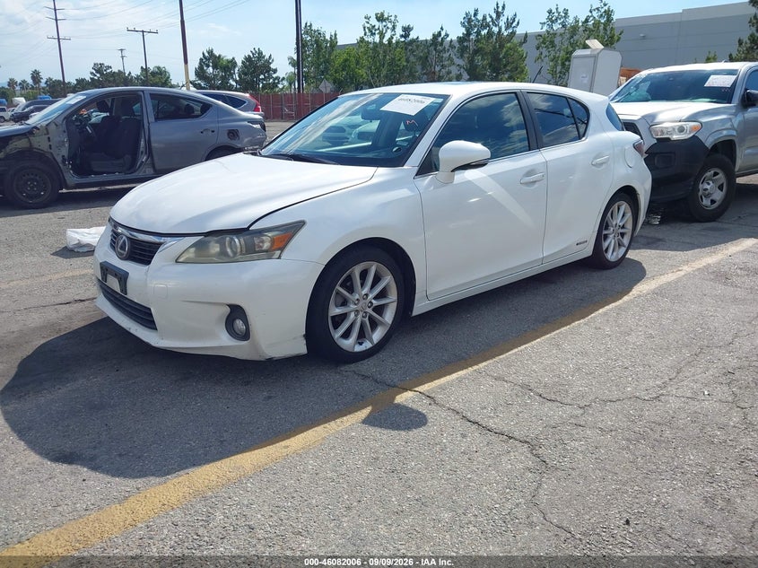 2012 LEXUS CT 200H auction photo 2